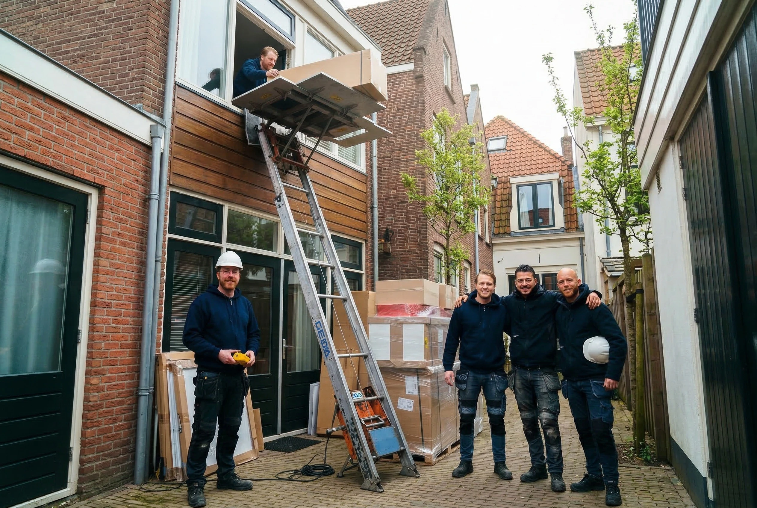 Gedalift voor compacte verhuizing Hilversum