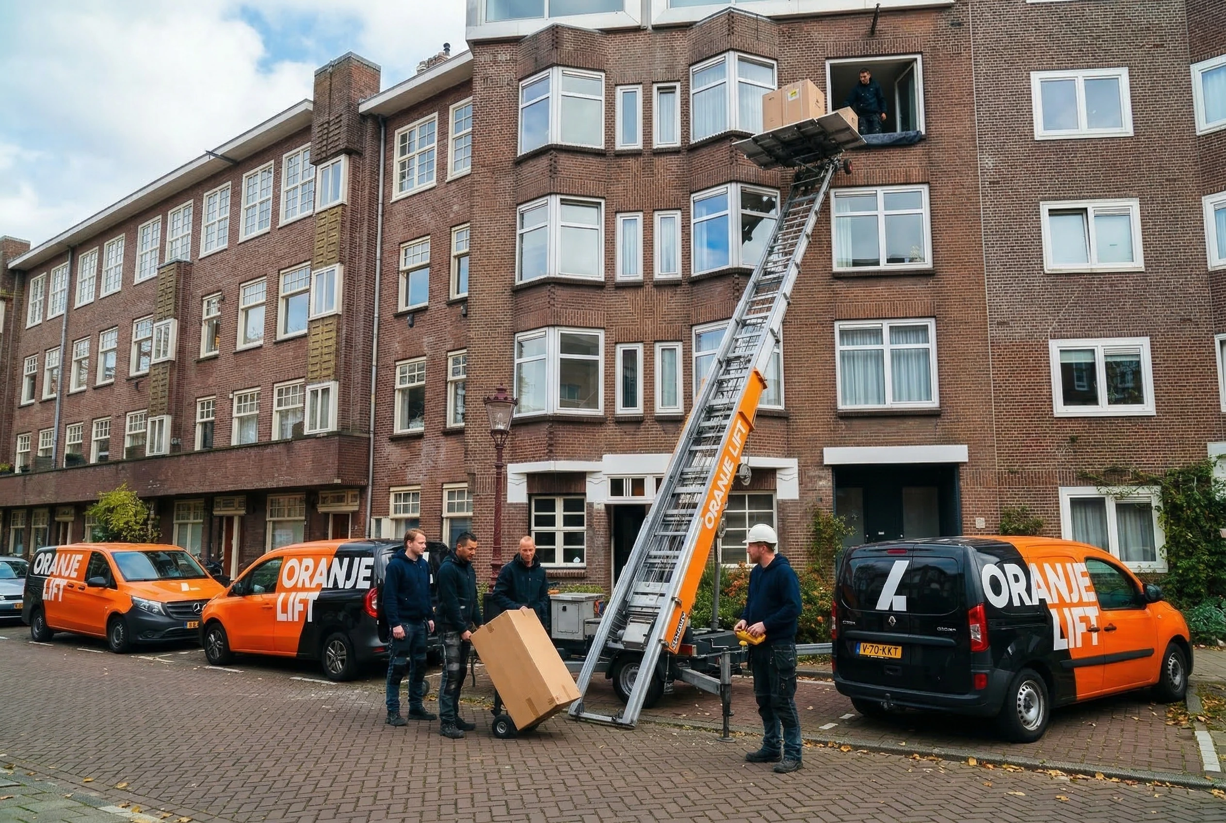 Verhuislift bij hoogbouw Hilversum