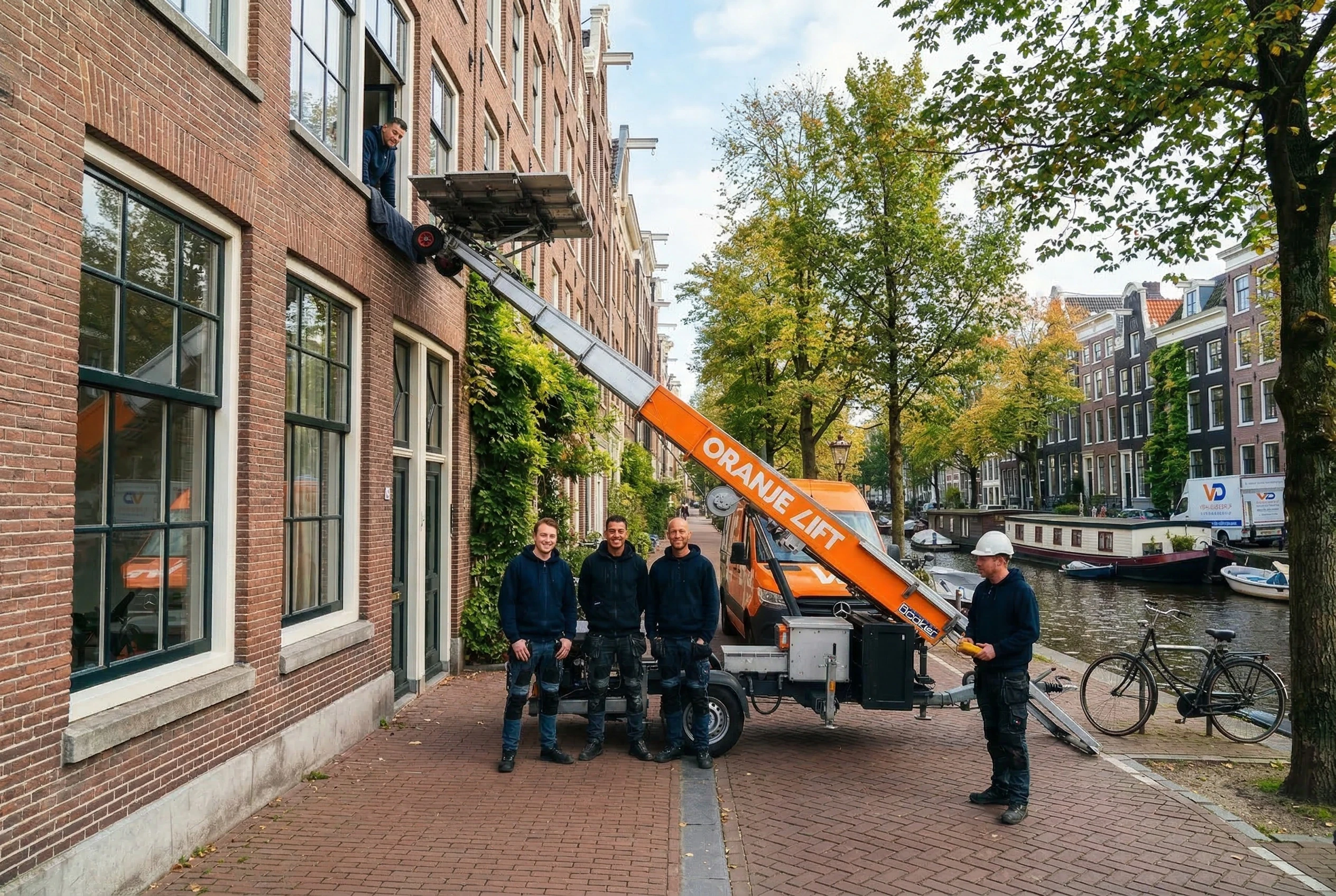 Professionele verhuislift Hilversum